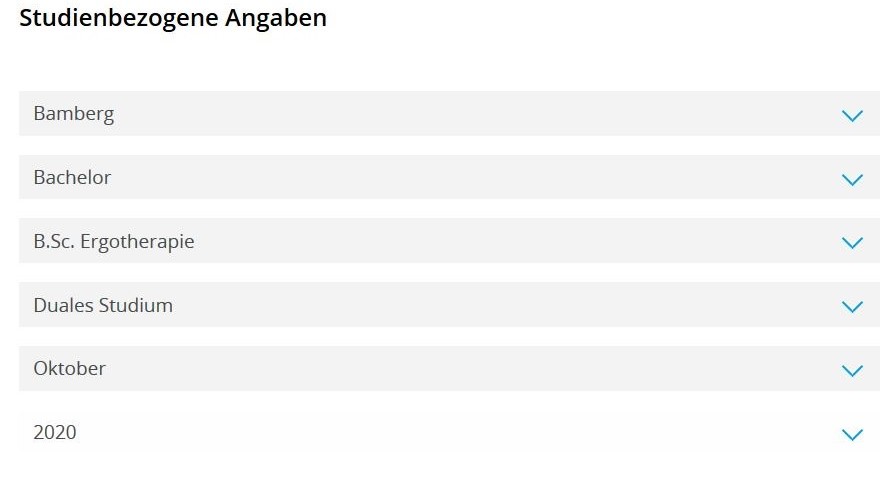 FHM Online-Bewerbung