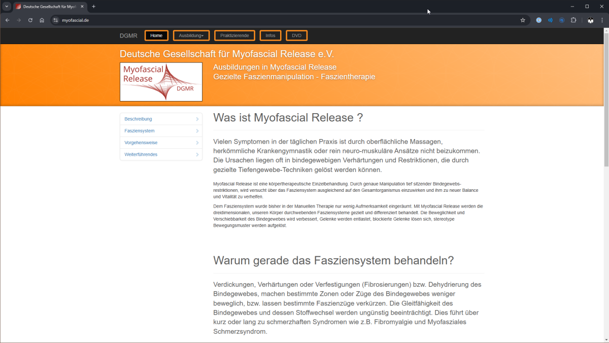 Deutsche Gesellschaft für Myofascial Release e.V